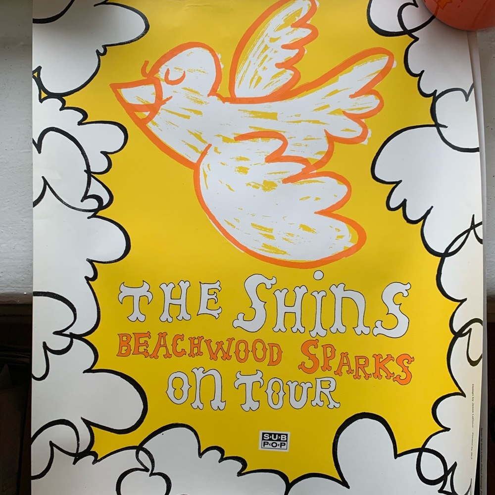 The Shins Concert Poster, Signed by artist